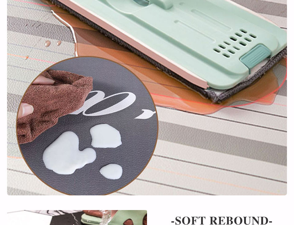 Thumbnail: Pvc Carpet for Kitchen Floor Mat Waterproof Home Decoration Rug Oil-proof