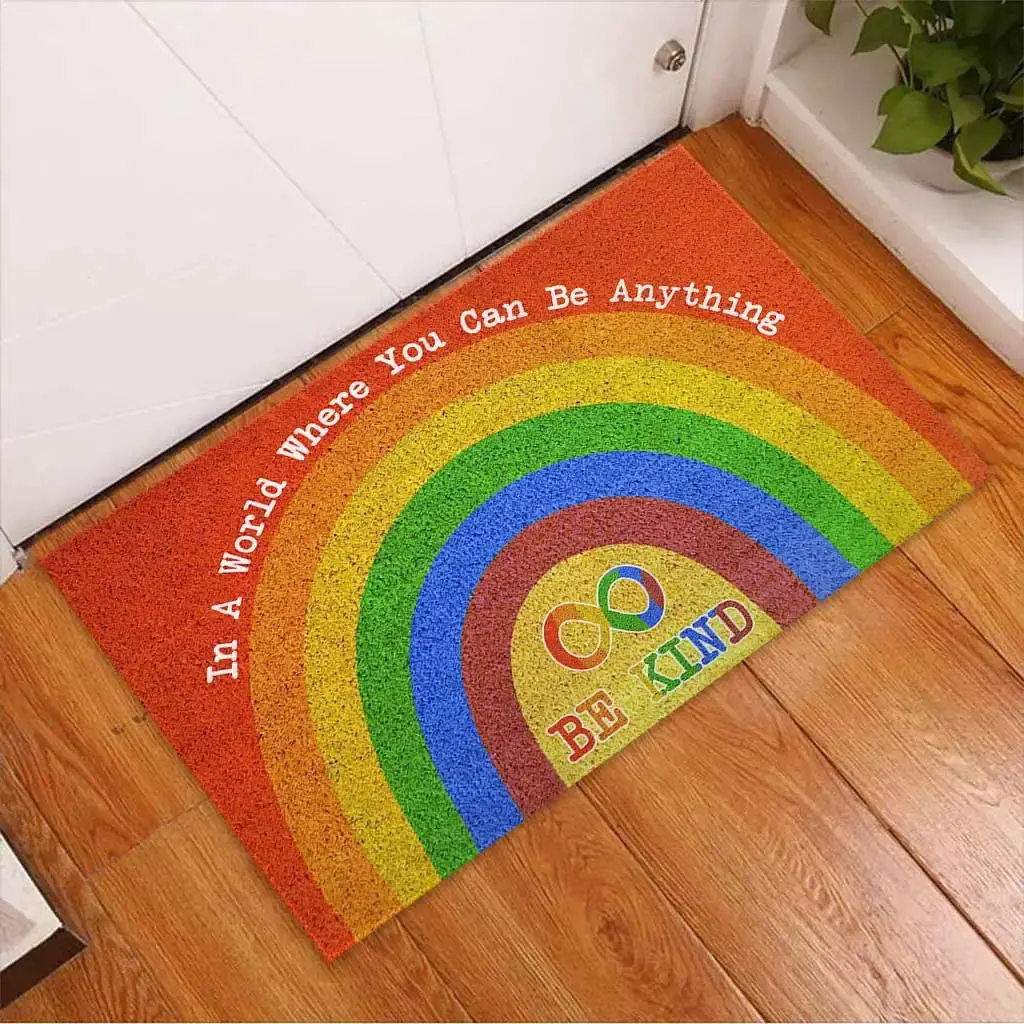 gingerbread house door mat