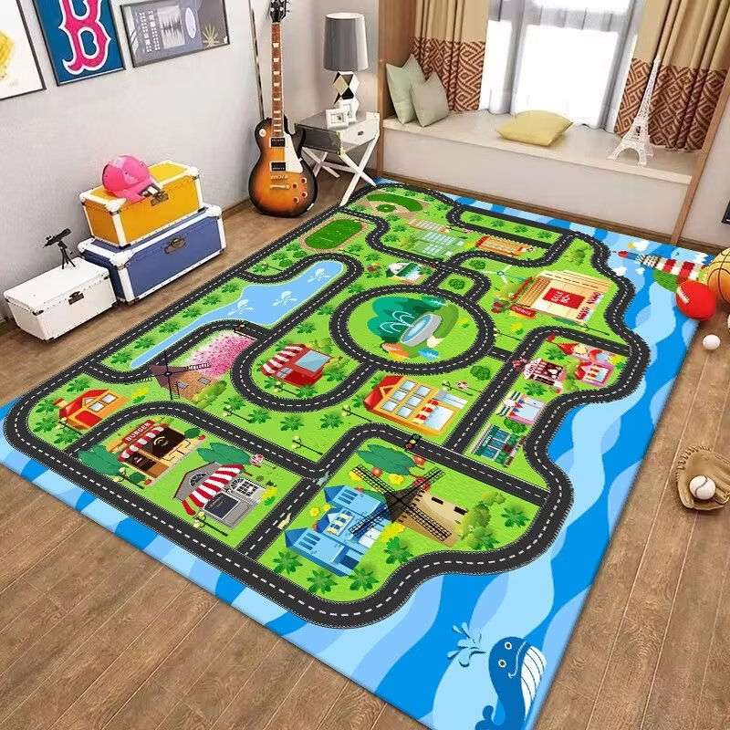 Thumbnail: Childrens Play Mat Newborn Baby Play Mat Play Mat For Babies Washable Play Mat