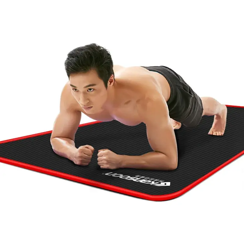 10mm Yoga Mat Extra Thick 1830*610mm NRB Non-slip Pillow Mat For Men Women