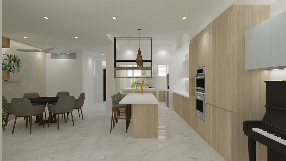 Dining & Dry Kitchen