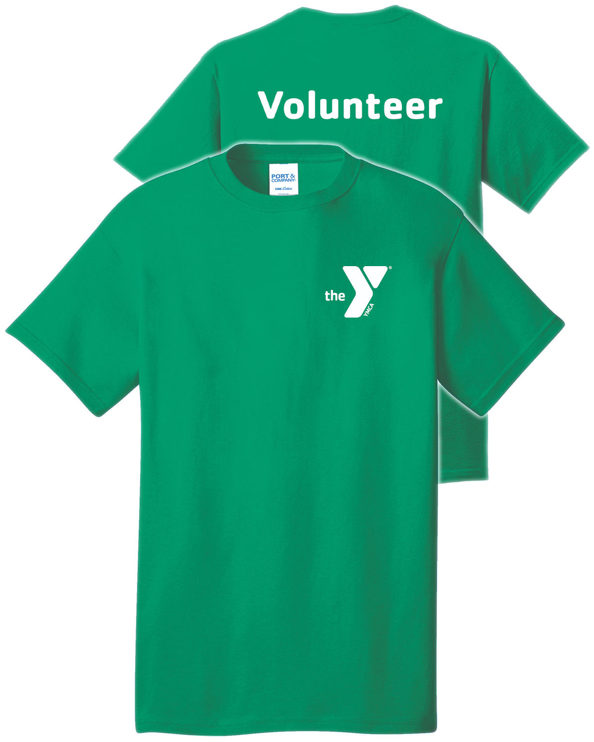 Volunteer Tee - Left Chest Y Logo
