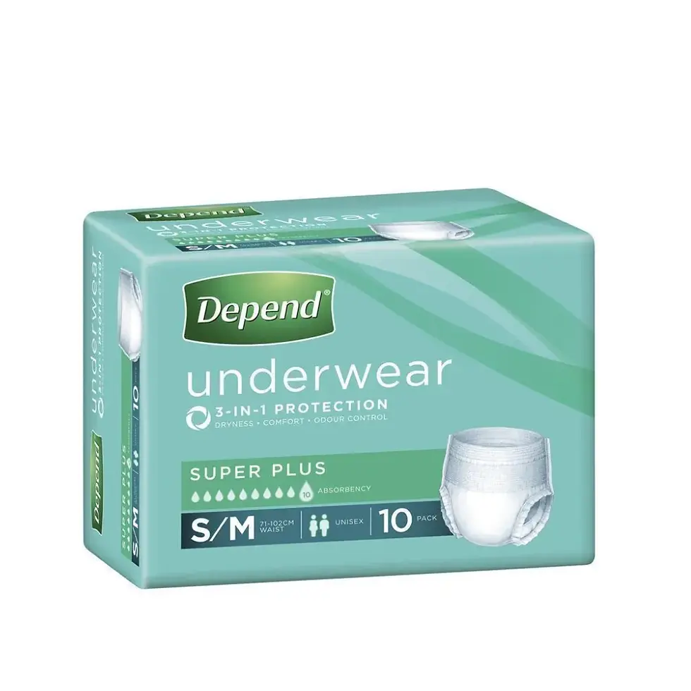 Thumbnail: Depend Unisex Underwear Super