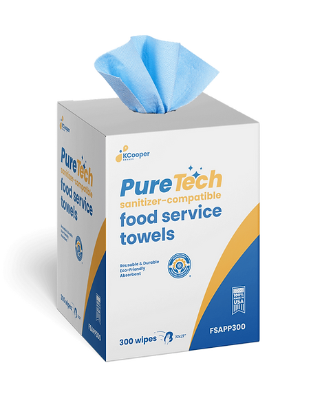 Image of the KCooper Brands PureTech Foodservice Towels