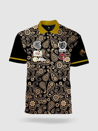 Pugs Chris Wickenden Custom Darts Shirt front