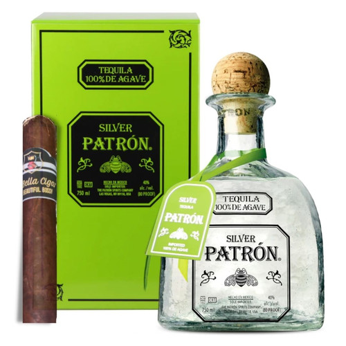 Patron Tequila infused cigar Tre'Bella Cigar