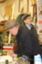 Spekingar að störfum