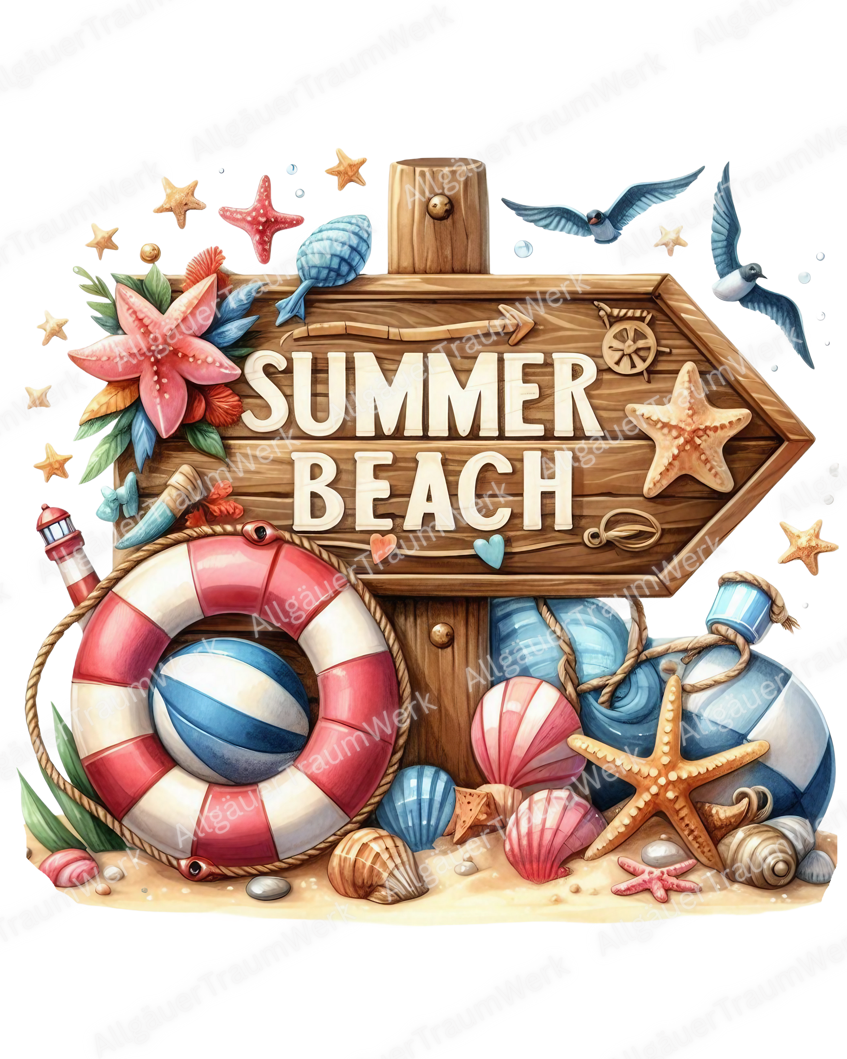 Bügelbilder - Bundle Angebot Strandtasch