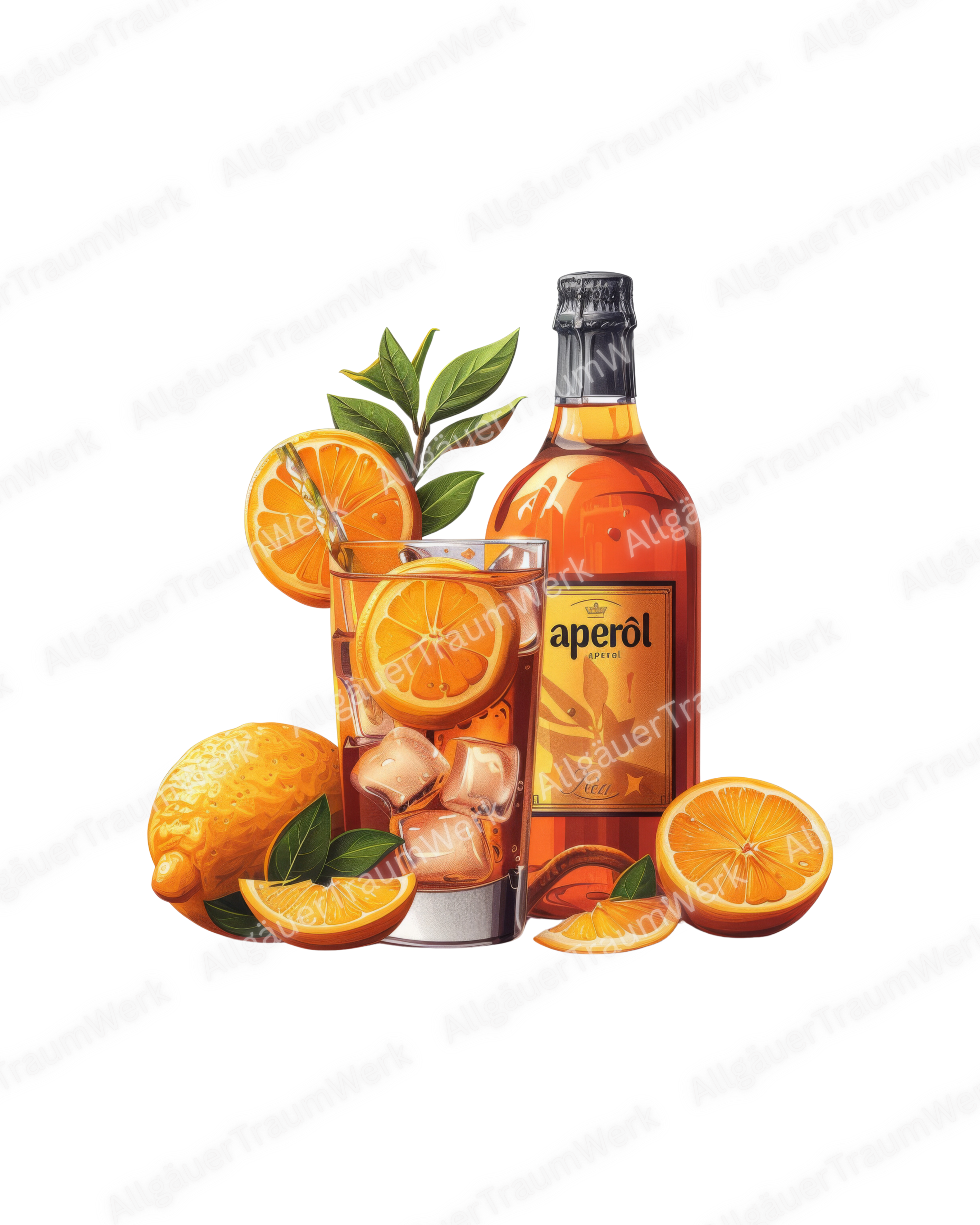 Bügelbild - Aperol 3