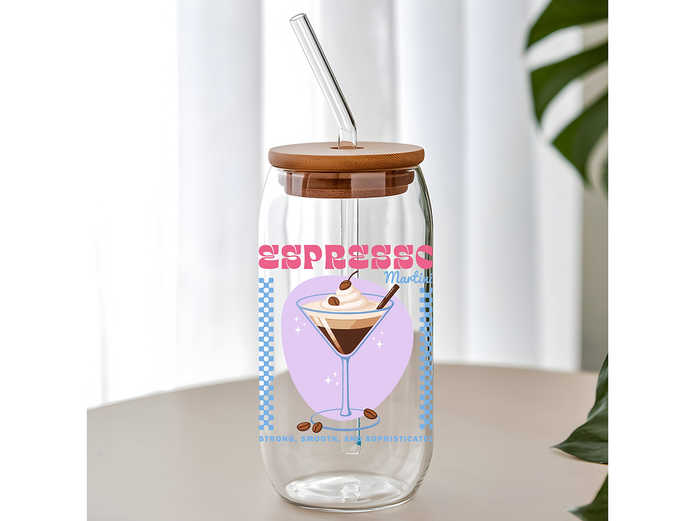 Trinkglas -"Espresso Martini 2"