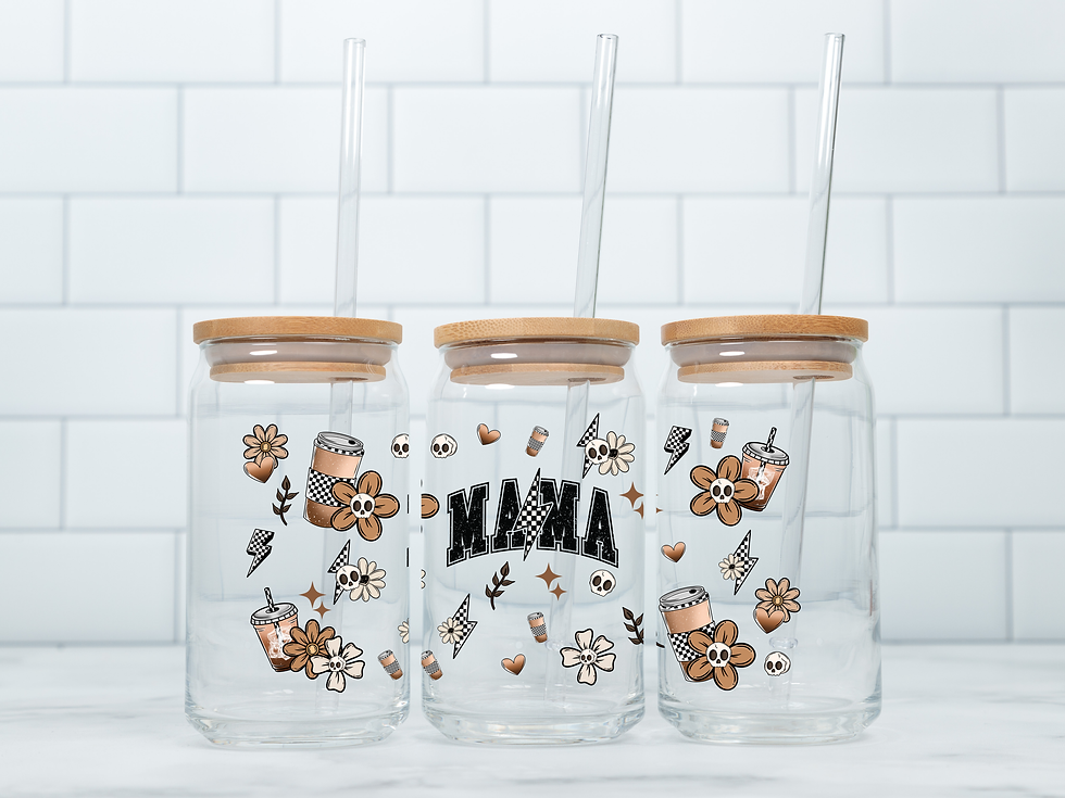 Trinkglas - "MAMA"