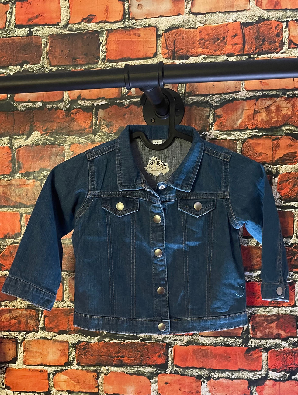 Jeans Jacke - "Little Wings" Größe 2-3 Jahre