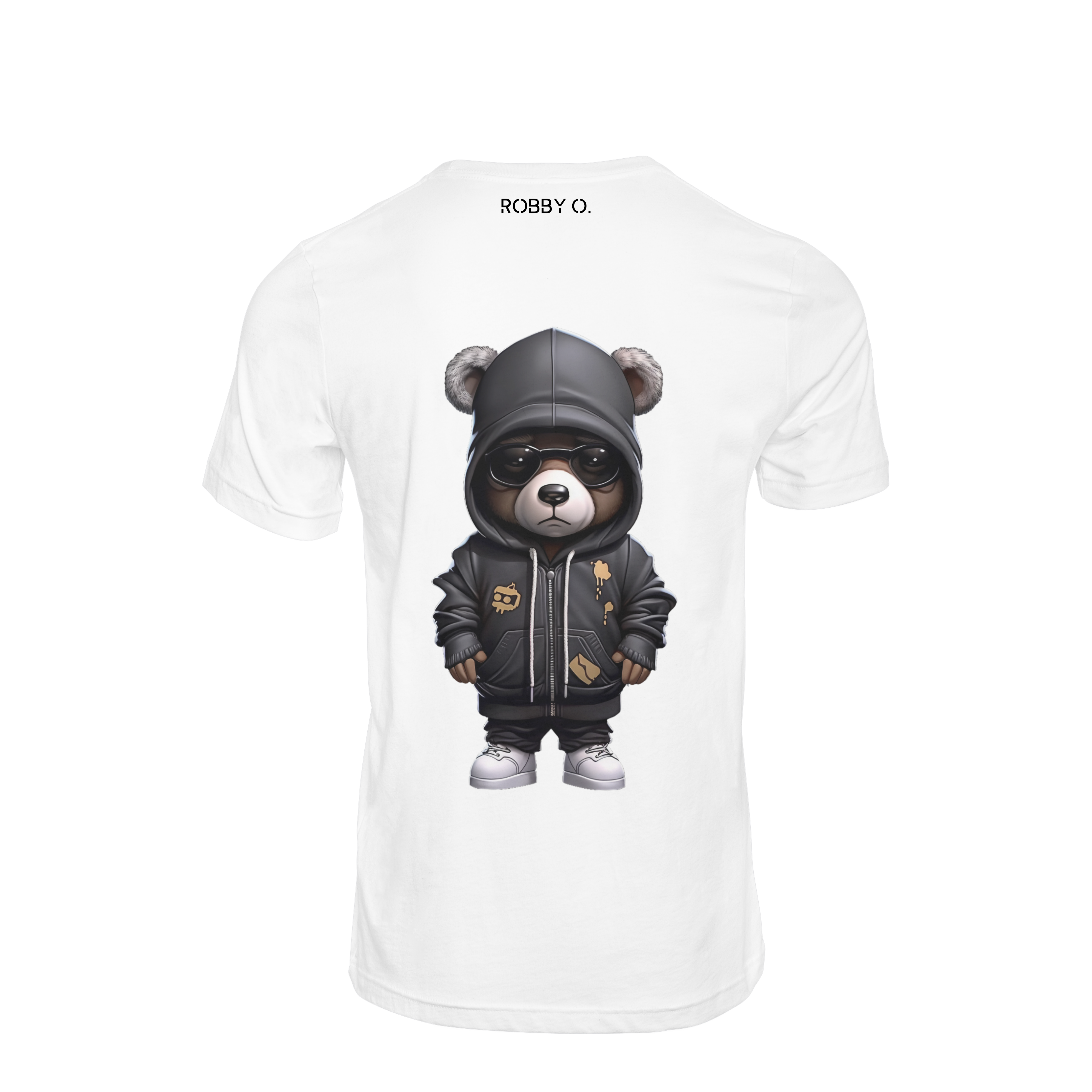 Shirt Robby O. - V Neck White