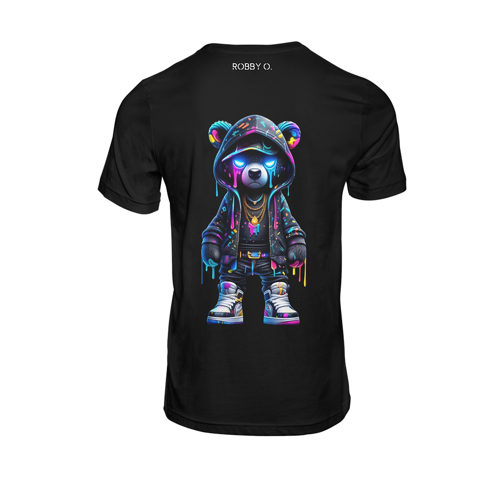 Miniaturbild: Shirt Robby O. - V Neck Black