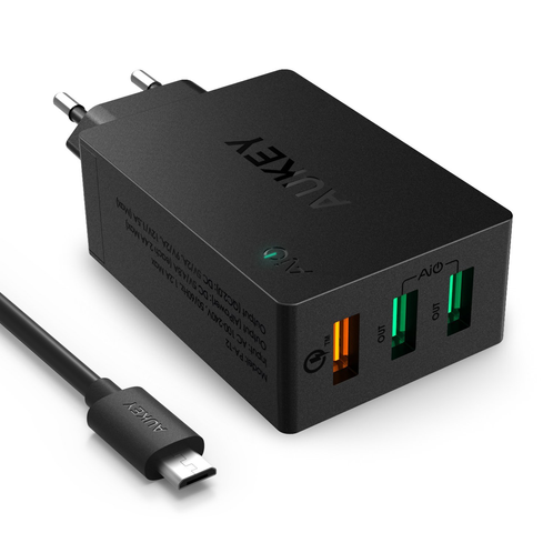 Ładowarka Aukey PA-T2 Quick Charge 2.0 USBx3