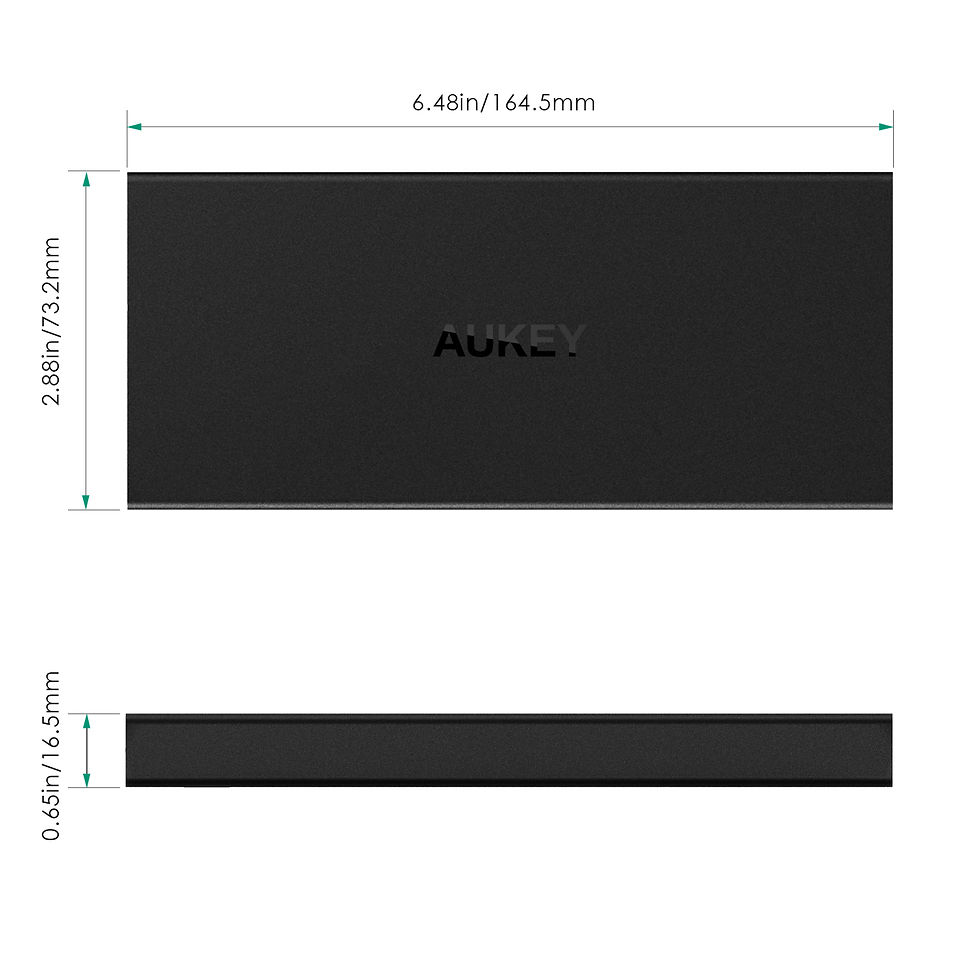 Miniatura: AUKEY PB-T3 Power Bank 16000mAh 4.4A 2xUSB Quick Charge 2.0