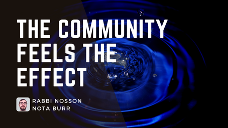 The Whole Community Feels the Effect