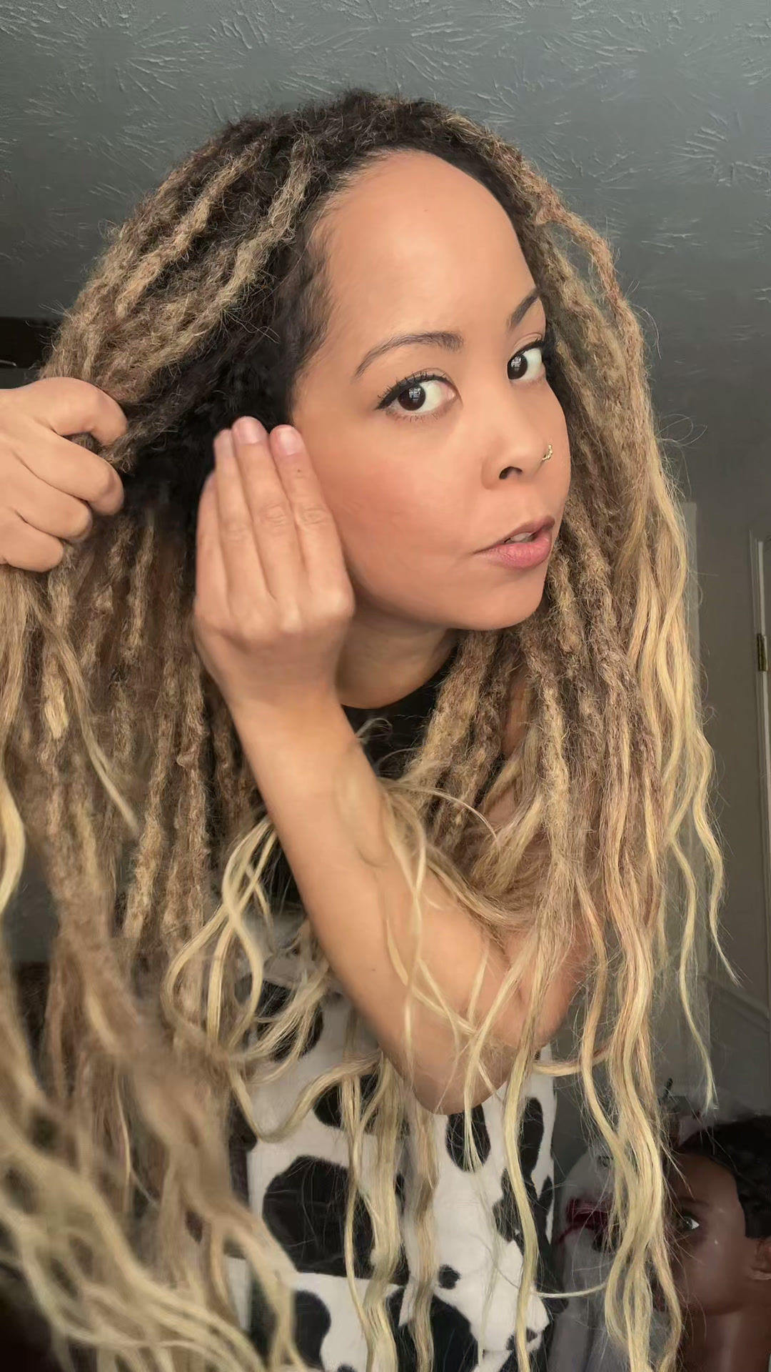 30" Handmade Synthetic Loc Wig