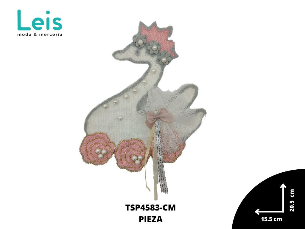 PARCHE ESTAMBRE CISNE REF: TSP4583