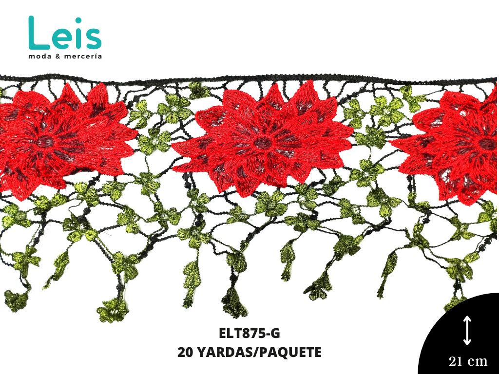 GUIPIUR BORDADO ELT875-B