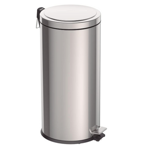 Review do Lixeira com Pedal e Acabamento Polido e Balde Interno Removível 30 L