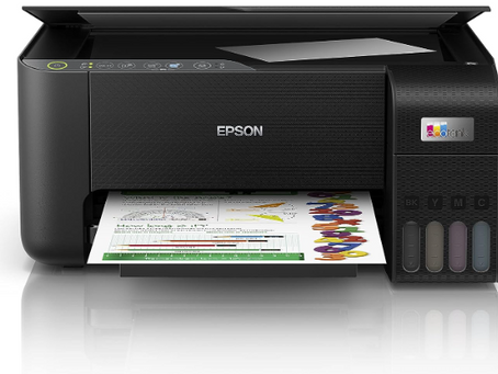 Impressora Multifuncional Epson EcoTank L3250 - Tanque de Tinta Colorida, Wi-Fi Direct USB Bivolt