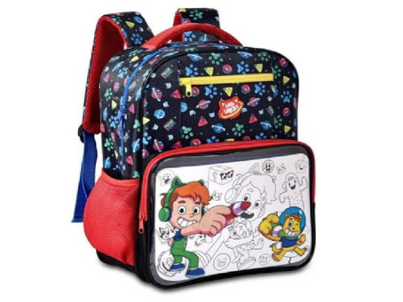 Mochila Escolar do Gato Galáctico Infantil Clio