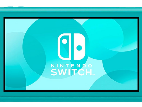 Video Game Nintendo Switch Lite Console Portátil Tela de 5,5 Polegadas 32GB de Armazenamento Controles Embutidos Bateria de até 7 horas
