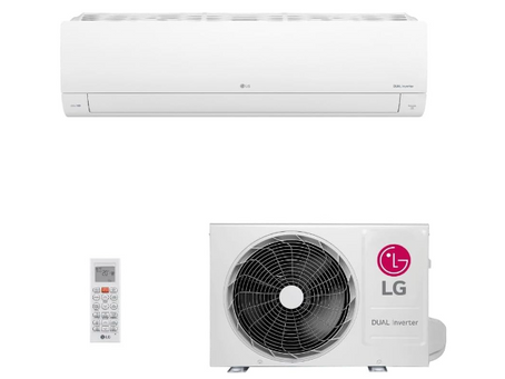 Ar-condicionado Lg Dual Inverter Voice 9000 Btus Frio Branco S3-q09aa31a - 220v