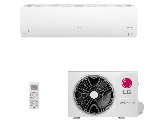Ar-condicionado Lg Dual Inverter Voice 9000 Btus Frio Branco S3-q09aa31a - 220v