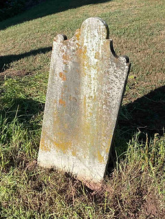 Abraham Kistler headstone before