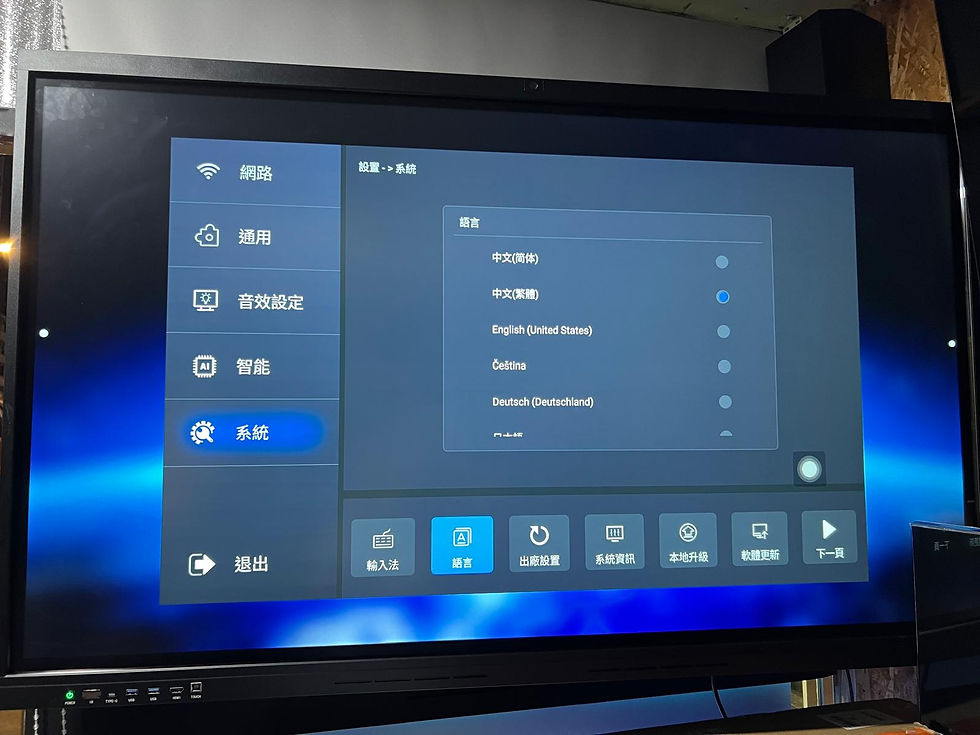 Thumbnail: HKTVPRO OEM, Touch Panel for teaching and meetings, interactive whiteboard, Google OS, built-in Google Play Store