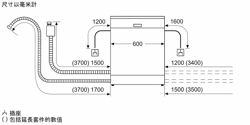 Thumbnail: BOSCH SMS6ZCI85M Bosch 沸石烘乾洗碗機 60厘米 獨立式 14人份 Zeolith 專利烘乾技術