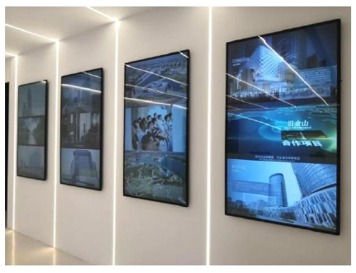 縮圖：商用廣告機 廣告顯示屏 室內室外  電子水牌 簡易排版APP 視頻製作 安裝保養全包  手機或電腦可遠程管理