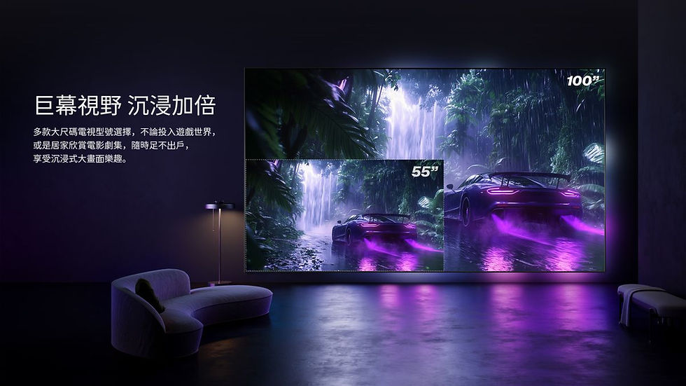 縮圖：海信 55Q7S  海信55吋電視  4K QLED電視  智能電視推薦  特價電視優惠  香港買電視