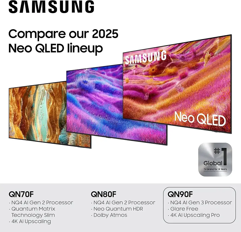 縮圖：三星 43吋 QN90F Neo QLED 43吋 4K 43吋 智能電視 Samsung Vision TV