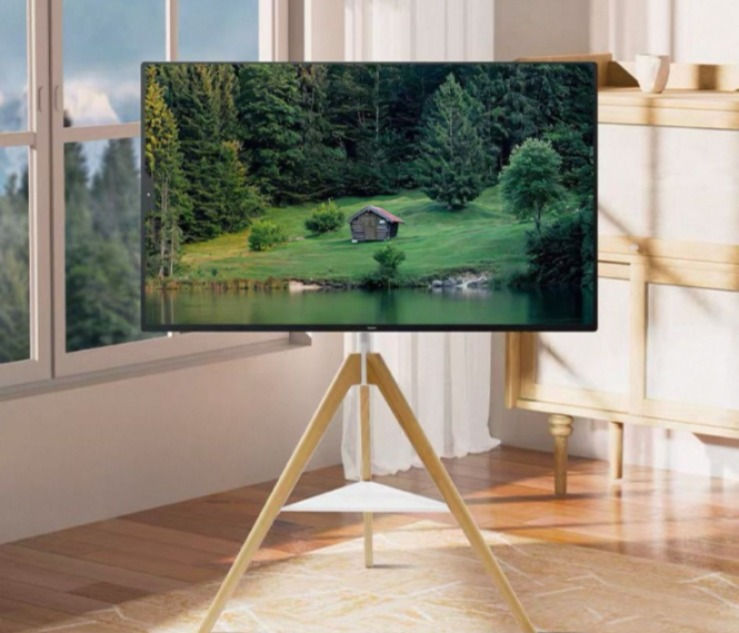 Thumbnail: Art TV wooden stand, 43-75 inch universal, larger sizes please inquire.