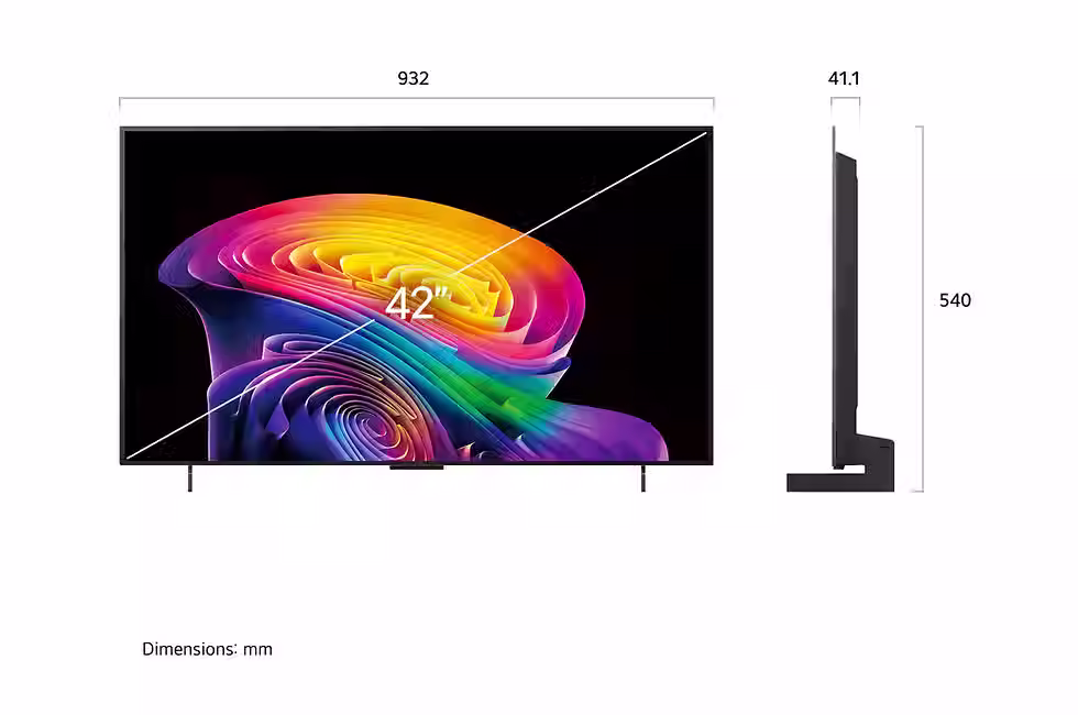 縮圖：LG OLED 42C6  OLED TV 推薦 2026  LG 42吋電視 價錢  細尺寸 4K 電視 香港