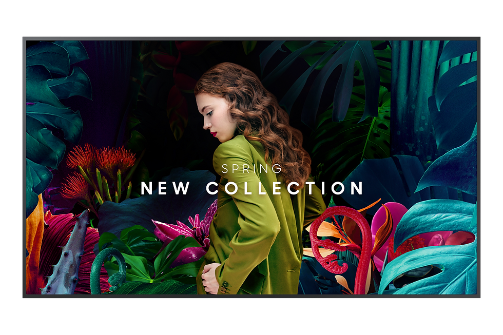 縮圖：SAMSUNG QB85C Samsung 商用電視 85吋商用顯示器 4K 電子廣告機