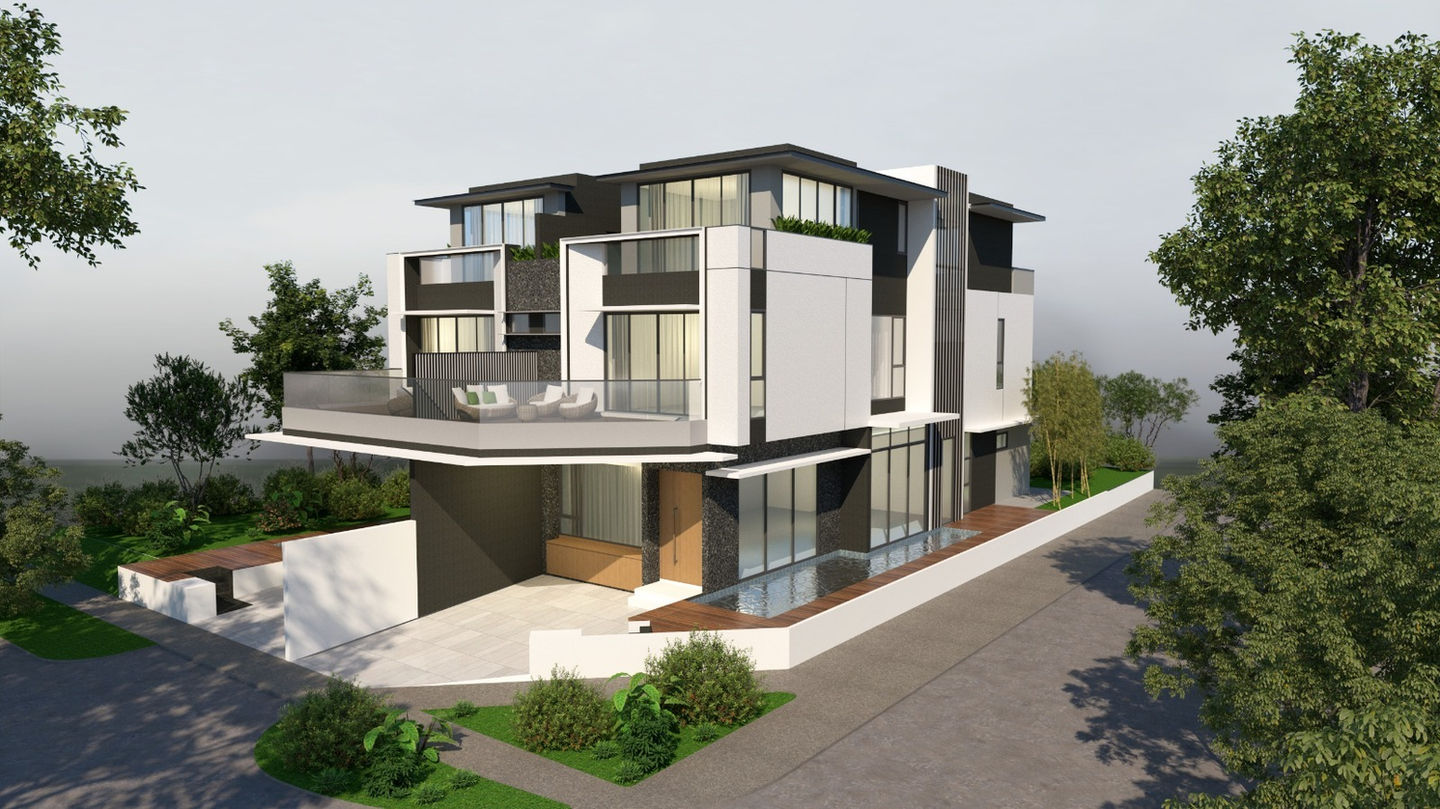 PROPOSED NEW ERECTION OF A PAIR OF 2-STOREY ENVELOPE CONTROL SEMI-DETACHED DWELLING HOUSES, EACH WITH AN ATTIC AND A SWIMMING POOL
