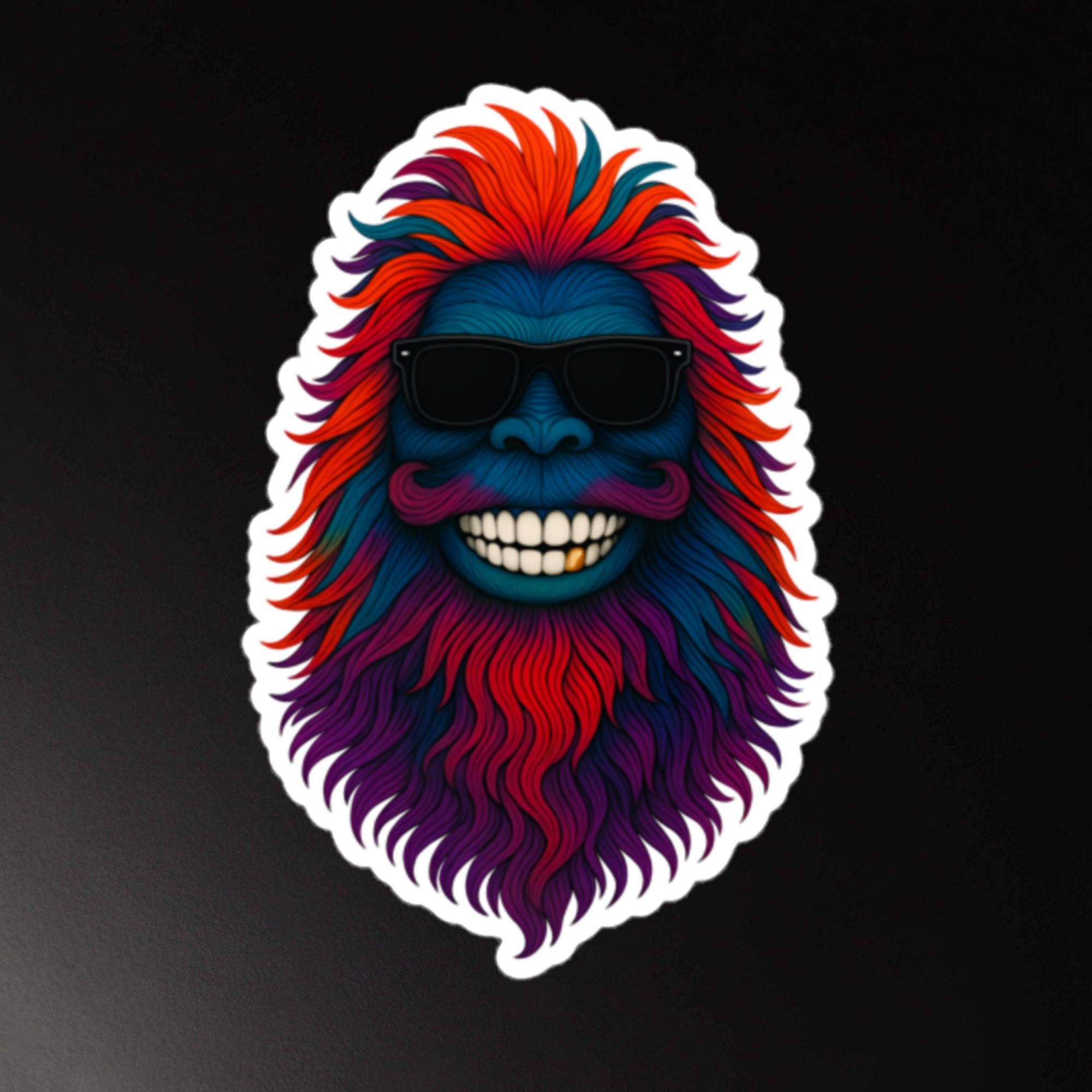 Sasquatch Swagger Sticker