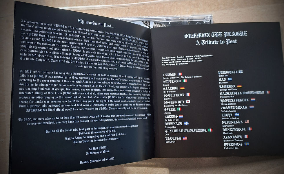 Miniature : PEST -Summon the Plague (A Tribute to Pest) 2xCD