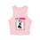 Thumbnail: Girl Power Micro Rib Racer Tank Top