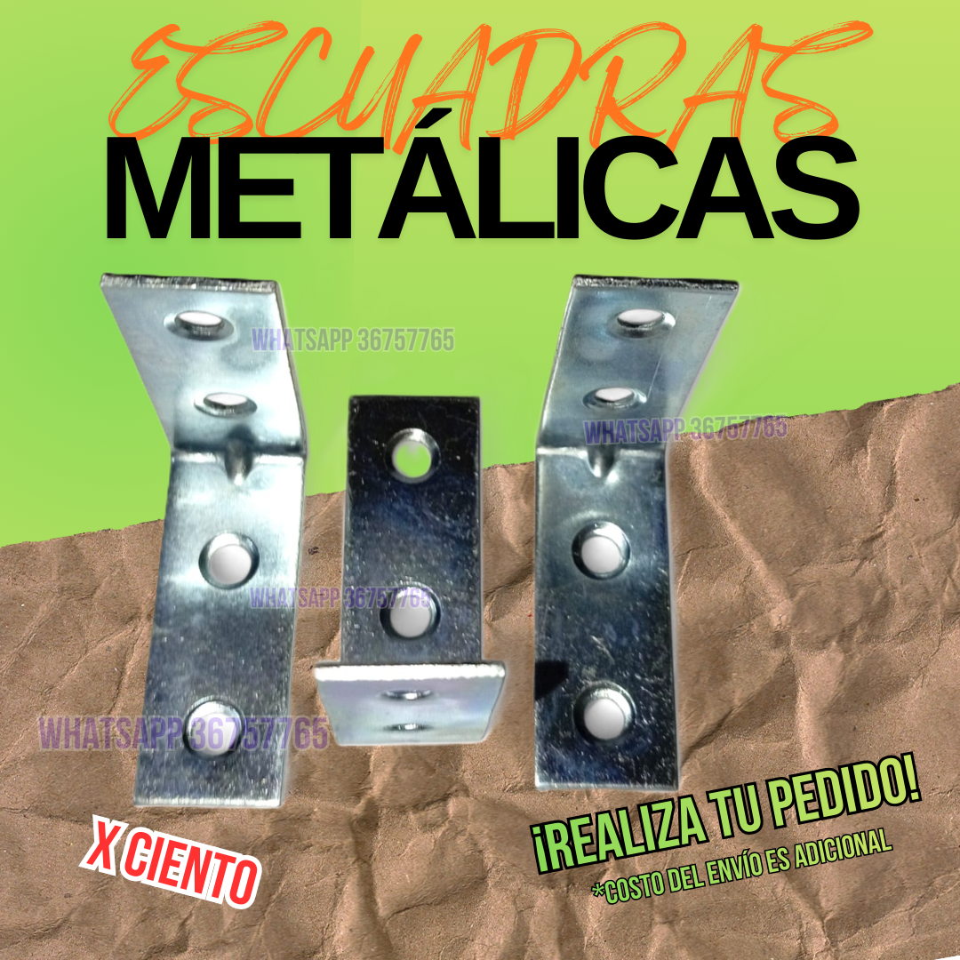 Escuadras metálicas