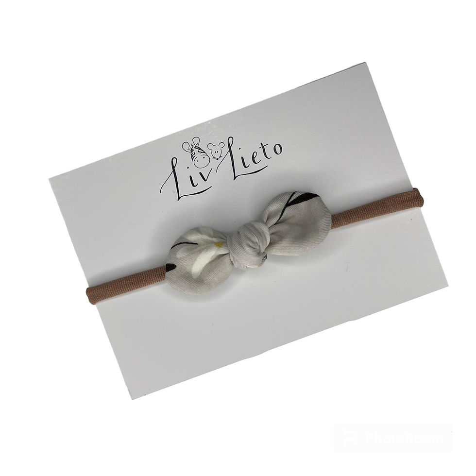 Daisy Little Bow Headband