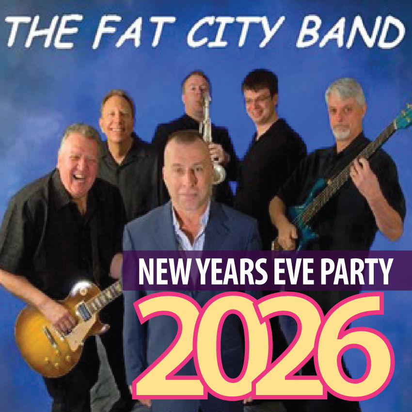 Fat City Band - New Years Eve Party - 9:00pm December 31