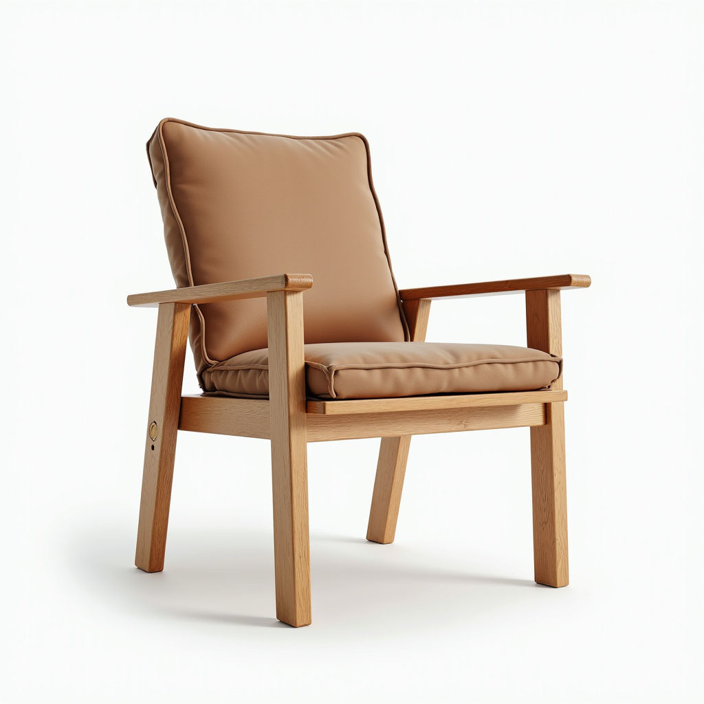 Reclining Wood Chair