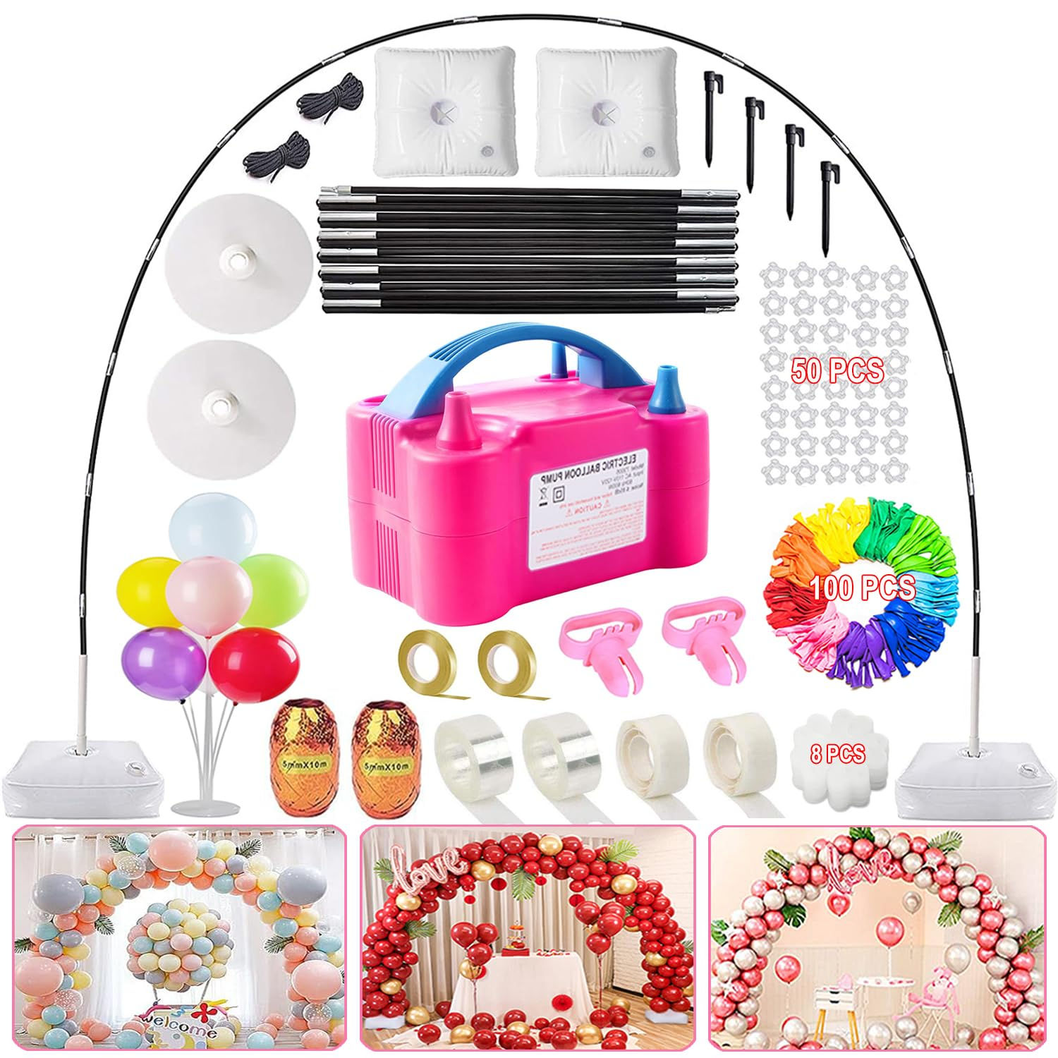 PartyArch Pro – Balloon Arch & Pump Kit
