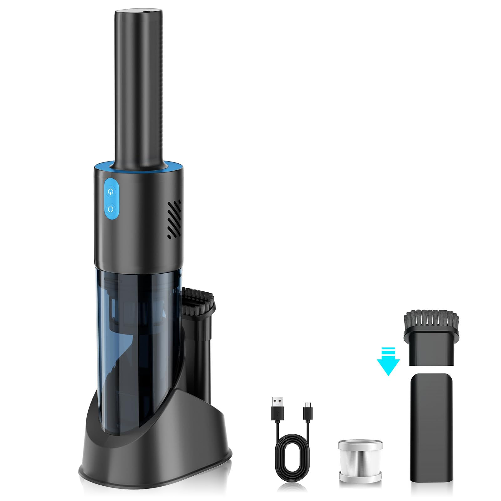 CleanDrive Pro – 10000Pa Cordless Car Vacuum