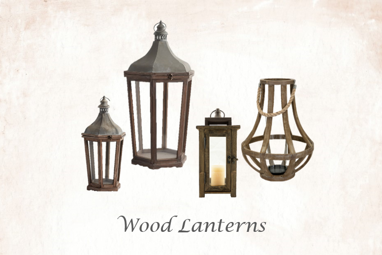 Wood Lanterns